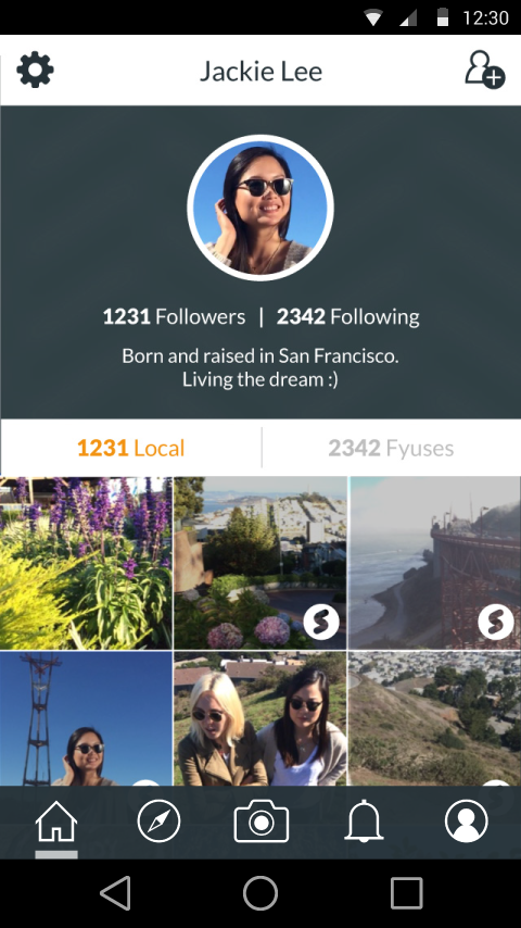 Fyuse Beta - screenshot