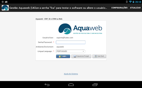 Free Download Aquaweb - Módulo de Gestão APK