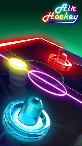 Glow Air Hockey