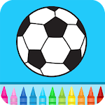 Cover Image of Скачать Football Kids Color Game 4.14 APK