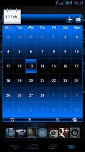 Download Apw Theme Dark naps Dark Blue APK for Android