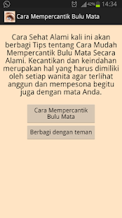 Cara Mempercantik Bulu Mata - náhled