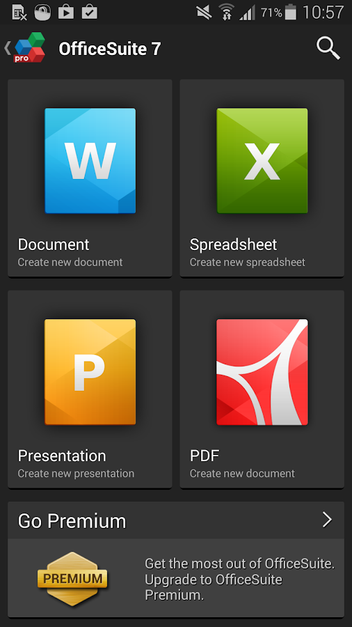 OfficeSuite Pro 7 TR Aplikacje Android w Google Play