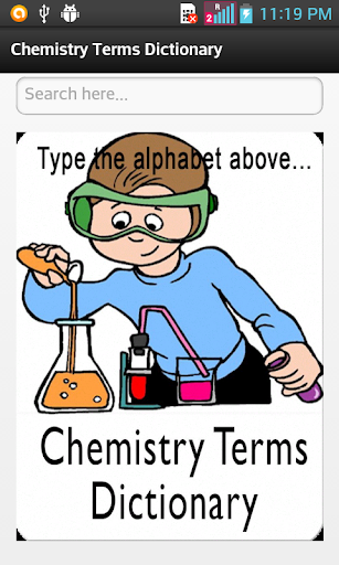 Chemistry Terms Dictionary