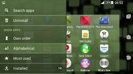 Xperien Theme Silver Green poster 13