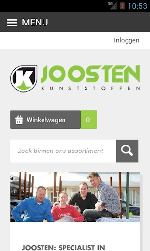 Joosten Kunststoffen - webshop