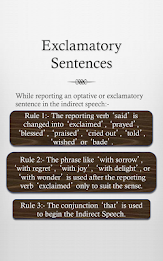 Grammar : Reported Speech poster 17