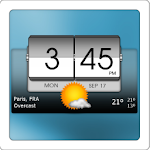 Cover Image of 下载 3D Flip Clock & Weather 2.72.01 APK