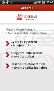 Free Generali Kárbejelentő APK for Android