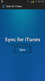 Sync for iTunes