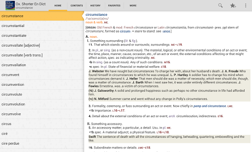 Oxford Shorter English Dict TR Screenshots 0
