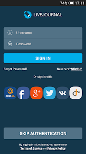   LiveJournal- screenshot thumbnail   