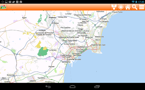 Alicante Offline mappa Map Screenshots 6