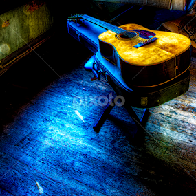 Attic Blues by Scott Taft - Artistic Objects Musical Instruments