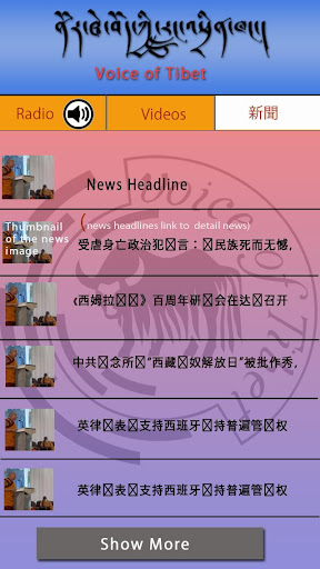 【免費新聞App】Voice of Tibet-APP點子