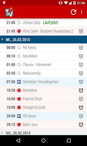 RBTV Sendeplan