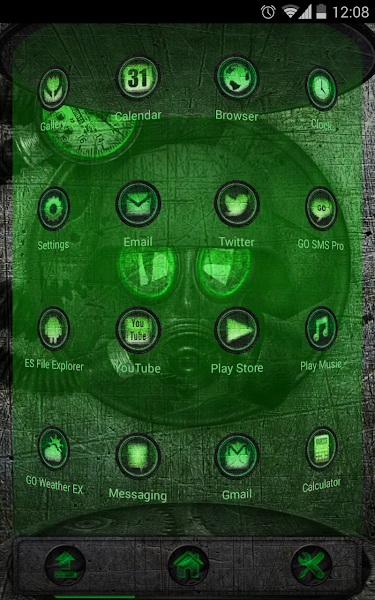 Next launcher theme STALKER G v2.0