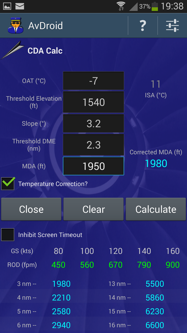 AvDroid Screen 3