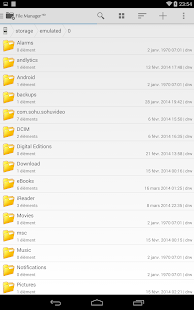 File Manager HD (Explorer) - screenshot thumbnail