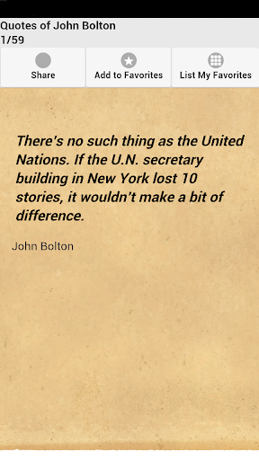 Quotes of John Bolton