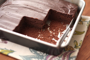 Cold Chocolate Snacking Cake