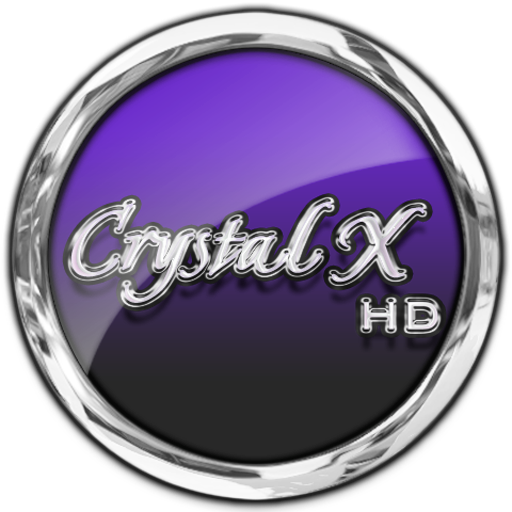 CrystalX HD Multi Theme Purple 個人化 App LOGO-APP開箱王