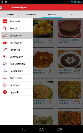 【免費生活App】Sweet'N'Spicy - Indian Recipes-APP點子