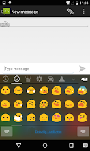 Emoji Keyboard - Black Flat APK Download for Android