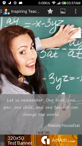 Inspiring Teacher Quotes App