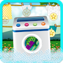 Laundry Machine Kids Games icon