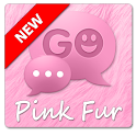 Pink Fur GO SMS Theme