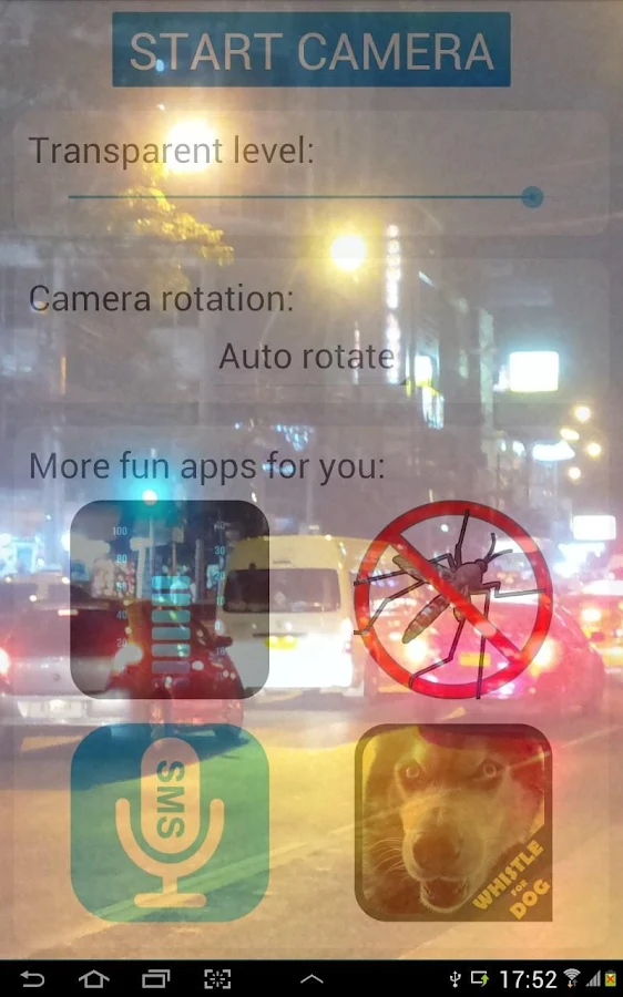 Màn hình điện thoại trong suốt - screenshot