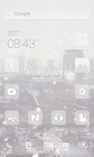 Soft dodol launcher theme