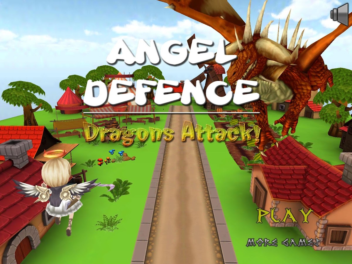 free download android full pro mediafire qvga tablet armv6 Angel Town - Dragon Defender APK v1.0 EVERYTHING UNLOCKED apps themes games application