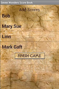 7 Wonders Score Keeper Screenshots 1