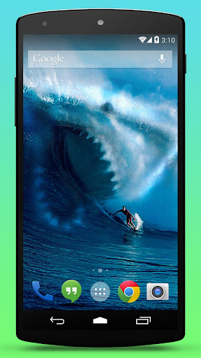 Surf Shark Live Wallpaper