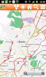 Ecuador Offline mappa Map Screenshots 9