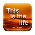 This is the life go theme logo