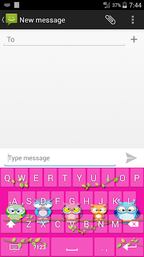 免費下載個人化APP|Cute Owl Keyboard app開箱文|APP開箱王