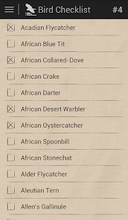 Lastest Bird Checklist Europe APK for PC