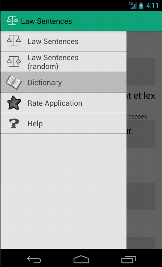 Law Sentences - Android Apps on Google Play