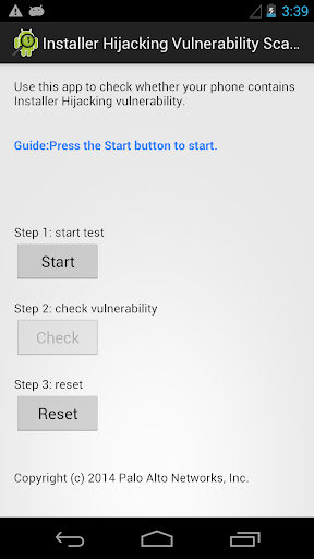 Installer Hijacking Scanner