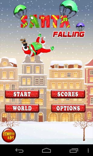 Santa Falling