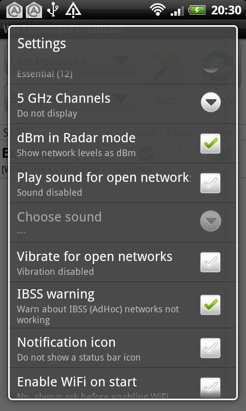 WiFi Manager Android
