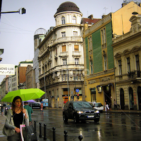 by Tatjana Koljensic - City,  Street & Park Street Scenes