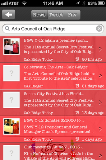 【免費生活App】Oak Ridge Arts Council-APP點子