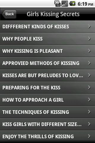 Kissing Secrets