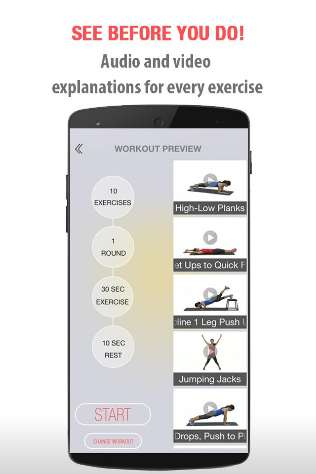 FitSpark Workout Guide Trainer Screen 3