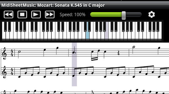 MIDI 樂譜- Google Play Android 應用程式