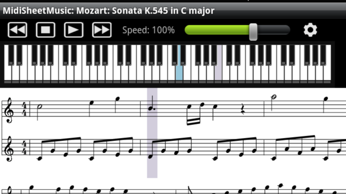 Midi Sheet Music - Android Apps on Google Play